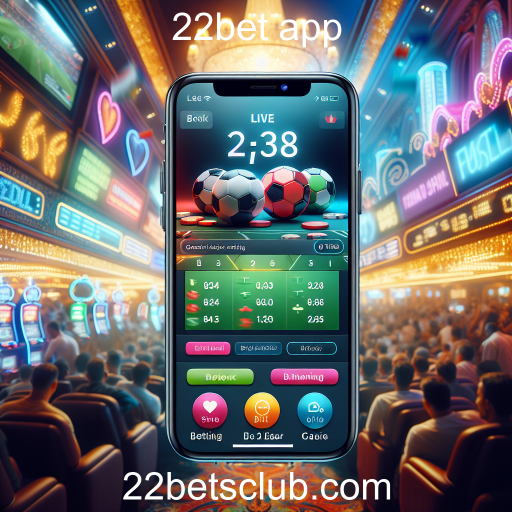 Descubra a Categoria de Apostas no 22bet App